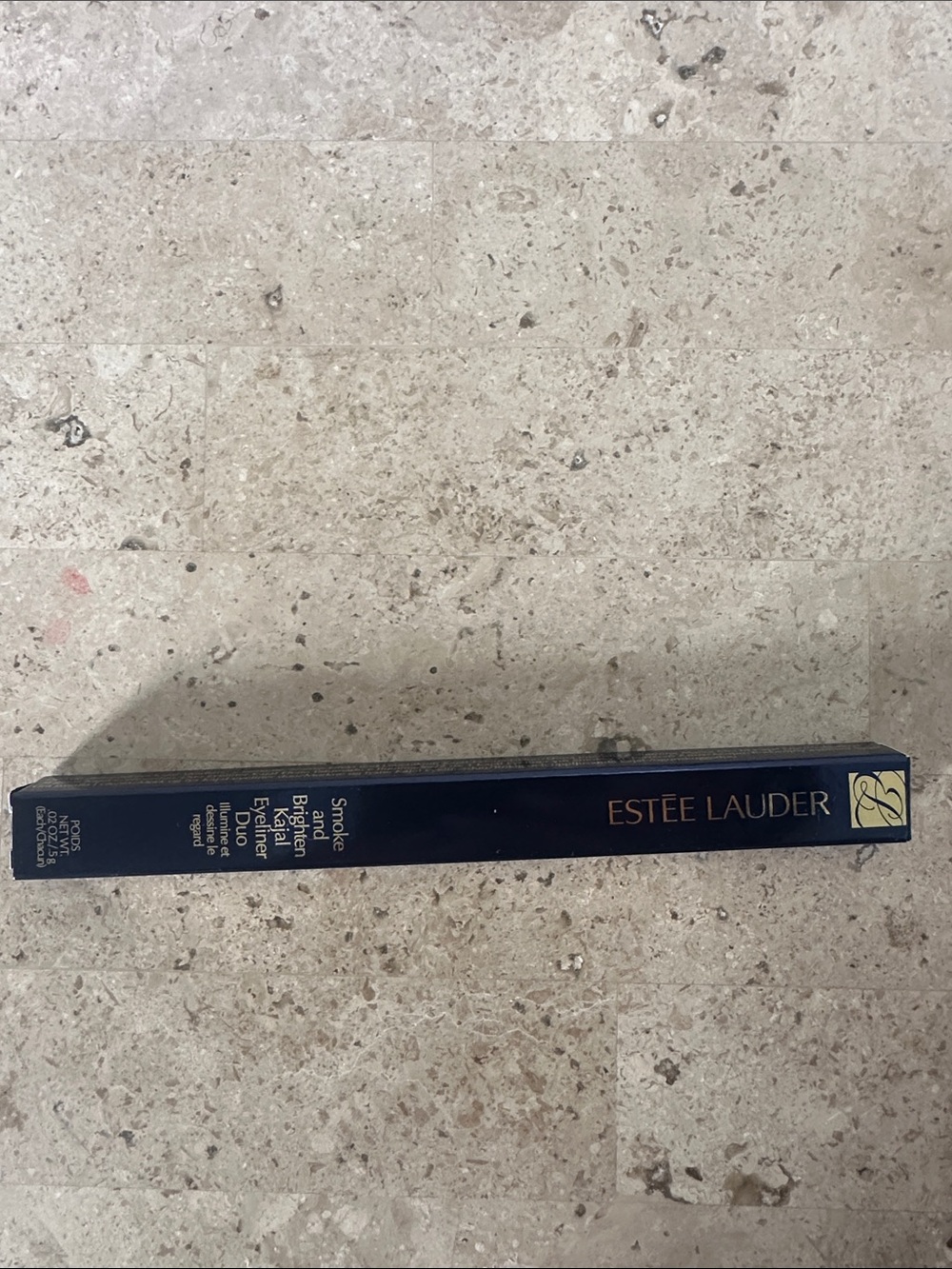 Estee Lauder Smoke and brighten kajal Shade Brilliant Eye Liner duo - Navy Blue